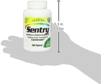 21st Century Sentry, 300 Tablets (Pack of 3)