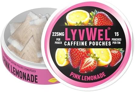 225mg Caffeine Energy Pouches | Nootropic Focus & Neuro Support | Tobacco-Free, Nicotine-Free, Quick Energy Solution | 3-Pack: 45 Pouches (3 Pack, Watermelon Ice, Pink Lemonade, Wintergreen)