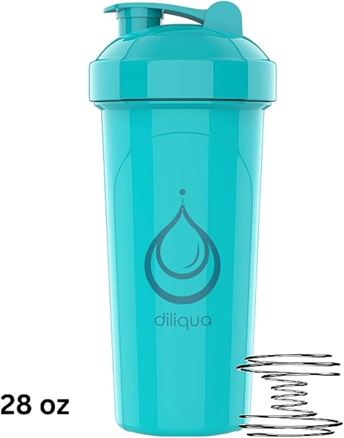 2 PACK, 28 oz & 20 oz Shaker Bottles for Protein Mixes | BPA-Free & Dishwasher Safe |small protein shaker bottle | Shaker Cups for protein shakes | Blender Shaker Bottle Pack.