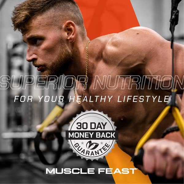 Muscle Feast Grass-Fed Whey Protein Isolate, All Natural Hormone Free Pasture Raised, Strawberry Cheesecake, 2lb