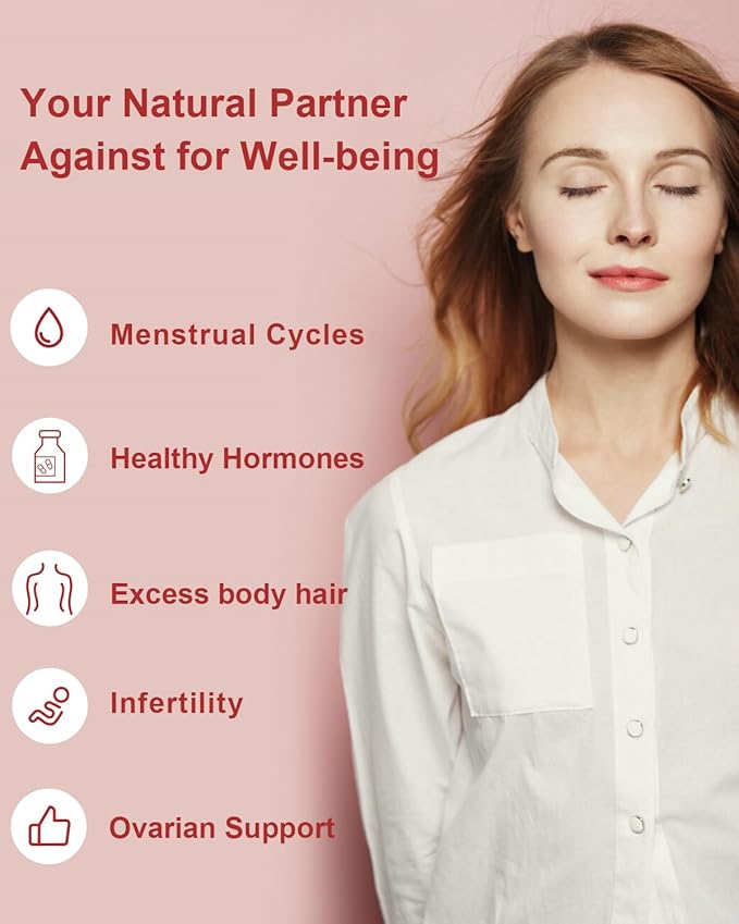 Inositol Multivitamin Capsules, 2000mg Myo-Inositol & 50mg D-Chiro Inositol 40:1 Blend, Inositol Supplement with Omega 3 for Women (120 Capsules)