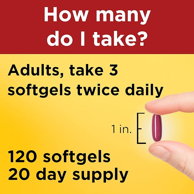 Nature Made CholestOff Complete, 120 Softgels, 20 Day Supply