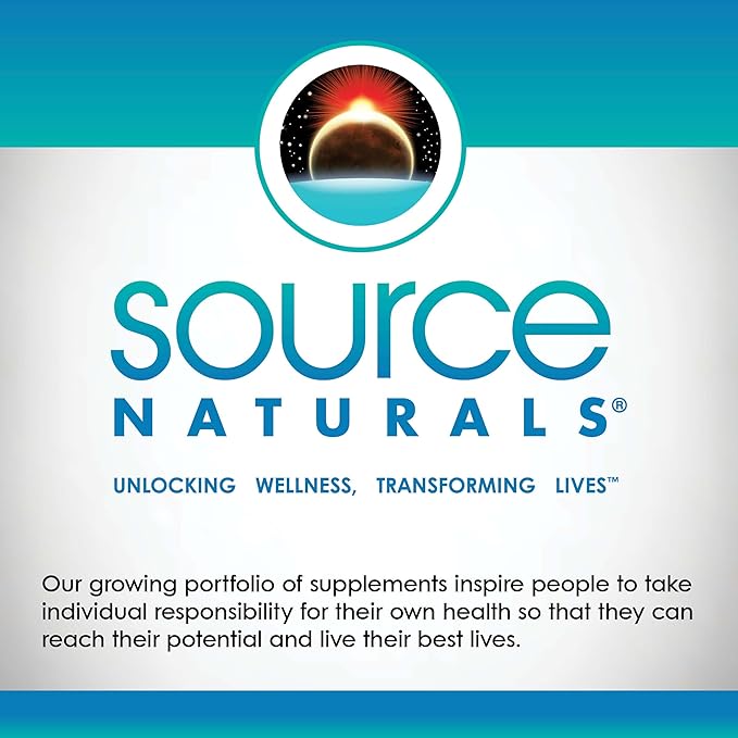 Source Naturals Mega Strength Beta Sitosterol, Plant Sourced, 375mg - 240 Tablets