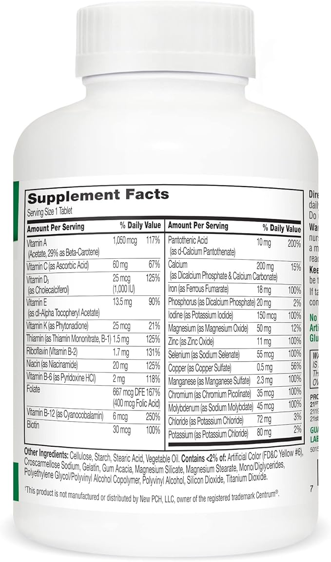 21st Century Sentry, 300 Tablets (Pack of 3)