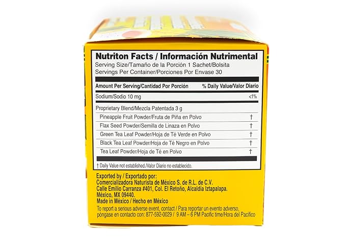 3 Boxes Te Pinalim Tea GN+Vida Tea Diet 90 Day Supply