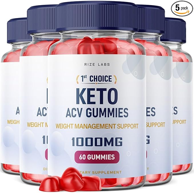 1st Choice Keto ACV Gummies - Advanced Weight Loss Support with Apple Cider Vinegar + ACV Supplement Belly Fat Diet (300 Gummies)