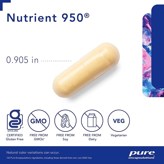 Pure Encapsulations Nutrient 950 | Multivitamin Mineral Supplement to Support Physiological Functions and a Healthy Lifestyle* | 180 Capsules