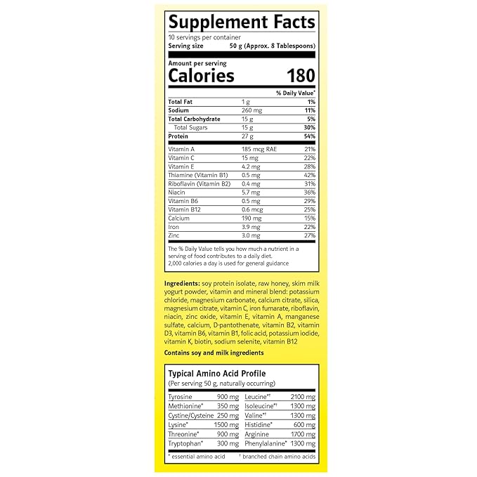 Almased Protein Powder for Weight Loss Kit for Men & Women, Natural Meal Replacement Shake for Weight Loss, Supplement, 27 Grams of Protein Per Serving (Original Flavor, 3 Cans @ 17.6 oz ea + Scoop)