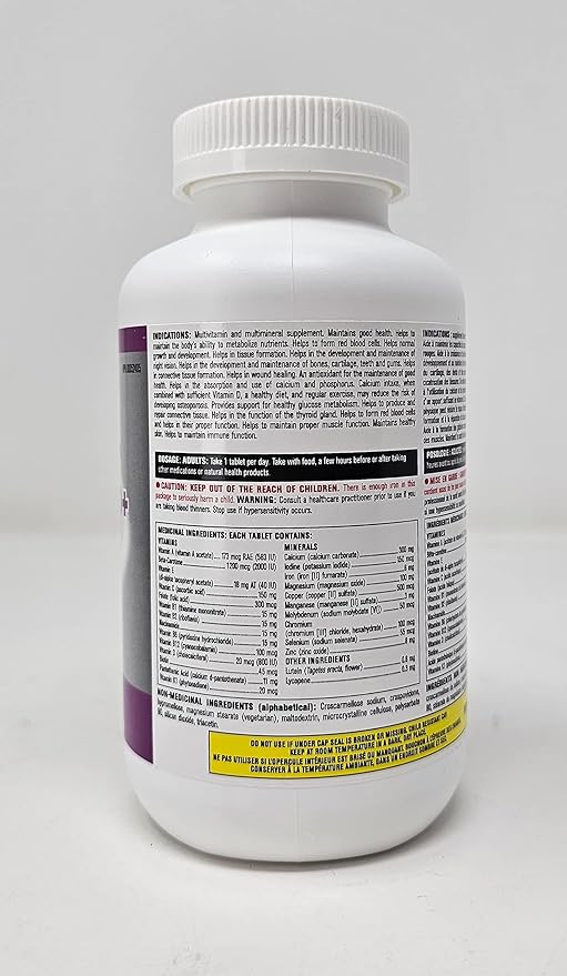 Kirkland Signature Women 50+ Multivitamin, 365 Tablets