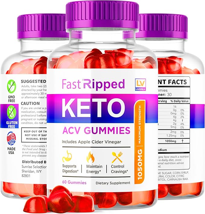 (5 Pack) Fast Ripped Keto ACV Gummies Advanced Weight Loss, Fast Ripped Weight Loss Gummies Keto+ACV, Keto ACV Gummies Ripped, Keto Fast, Ripped Keto, Fast Ripped Keto + ACV Gummies 1050mg, 5 Months