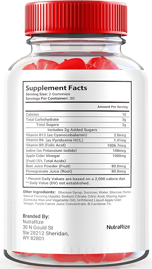 (3 Pack) Vital Surge Gummies, VitalSurge Gummies All Natural, Vital Surge Gomitas, Apple Cider Vinegar Supplement, Official Vital Surge Gummies Reviews (180 Gummies)