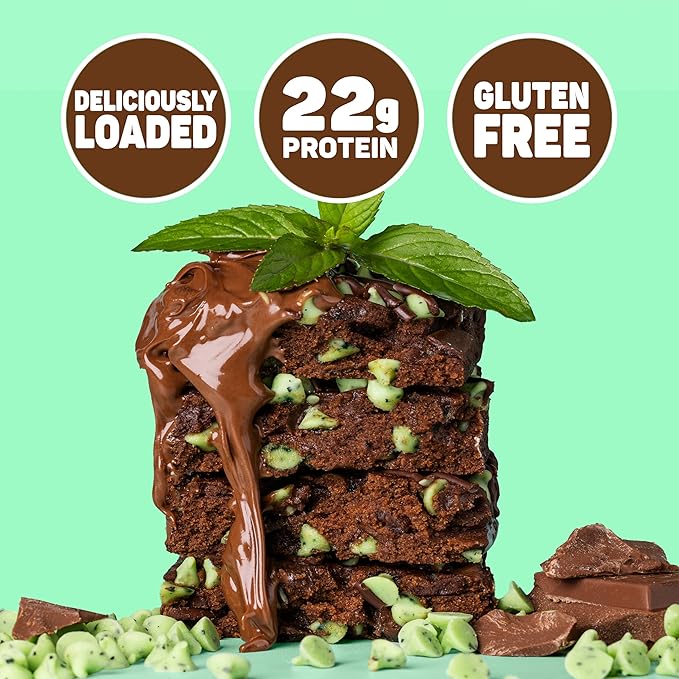 FITCRUNCH Loaded Cookie Protein Bar, High Protein, Gluten Free, Protein Snack (12 Cookie Bars, Variety Pack)