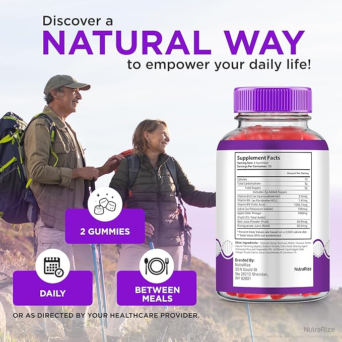 (3 Pack) RiteLyfe Gummies, Official Rite Lyfe Blood Gummies, All Natural Stabilizer to Maintain Stable Healthy Levels and Overall Wellness, Premium Formula RiteLyfe Gomitas Review (180 Gummies)