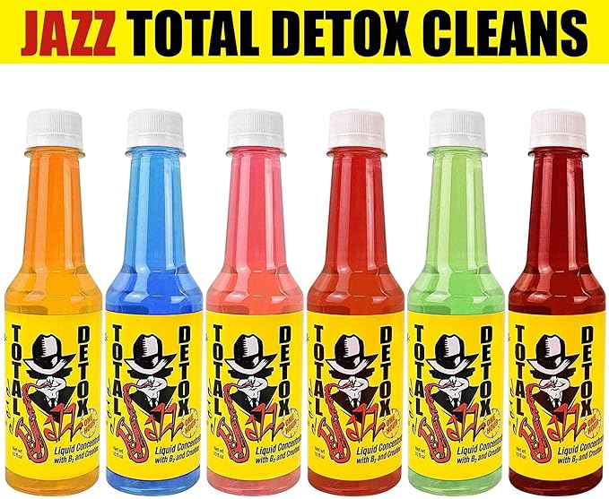 10oz Jazz Total Detox Liquid Concentrate with B2 & Creatine Variety Pack (3)