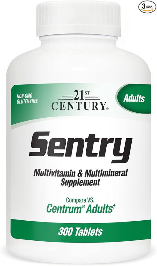 21st Century Sentry, 300 Tablets (Pack of 3)