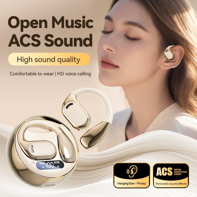 Wireless Earbuds, Real-Time AI Translation Earbuds,144 Languages Language Translator Earbuds, AI Wireless Bluetooth Headphones, Translating Earbuds, Ear Pods Wireless, Perfect for Travel, Business