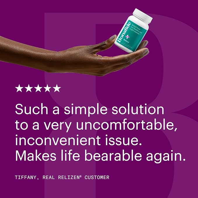 Relizen by Bonafide. Relief from Menopausal Hot Flashes & Night Sweats. — 3-Month Supply (180 Tablets)-VitarraWellness