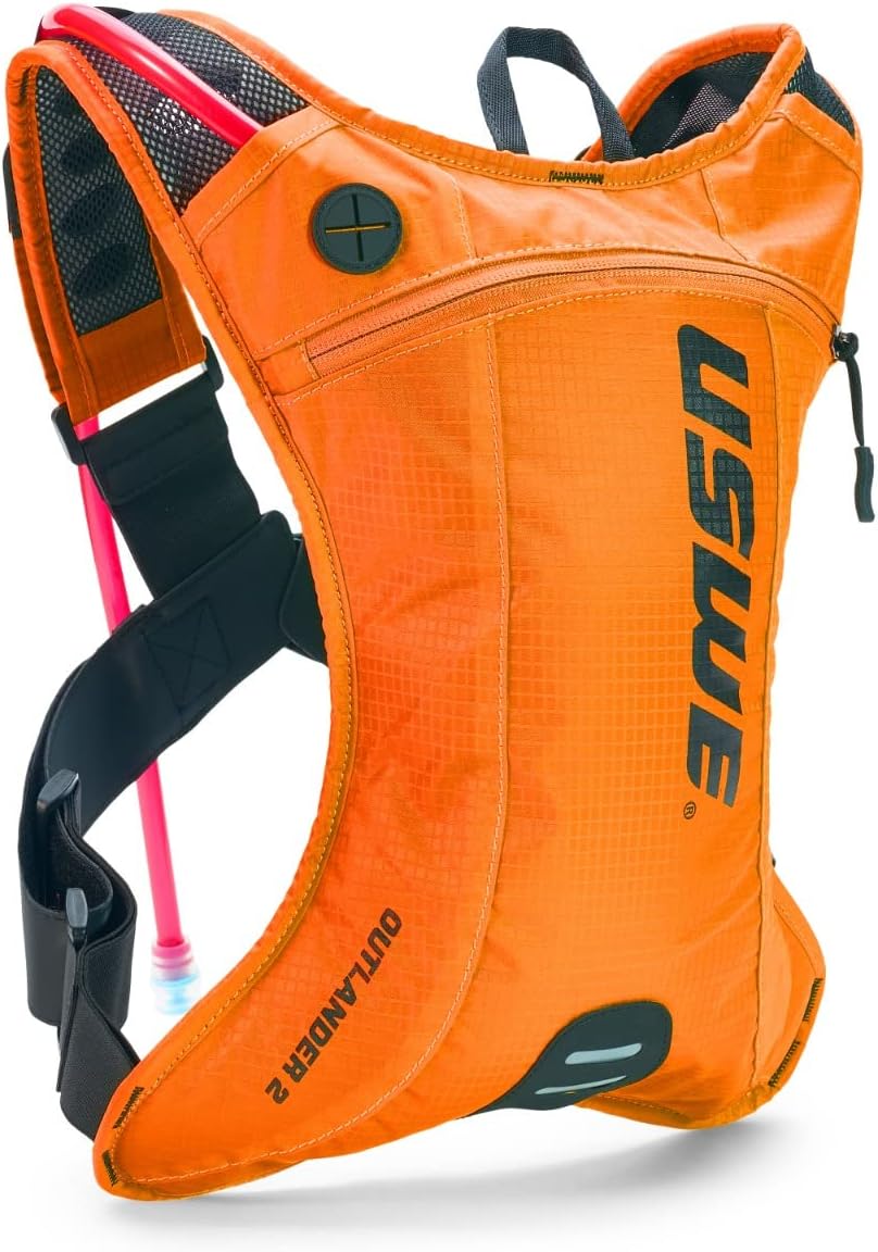 USWE Outlander Hydration Pack with Water Bladder, Hydration Backpack - Backpack for Cycling, MTB, Trail Running & More