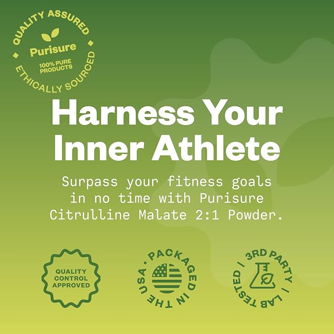 Citrulline Malate 2:1 Powder, 1 kg, Citrulline Supplement and Citrulline Nitrate for Strength Performance and Energy, Pre-Workout L Arginine L Citrulline Supplement Powder, 334 Servings