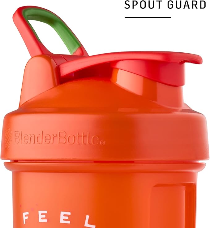 BlenderBottle Just for Fun Classic Shaker Bottle Perfect for Protein Shakes and Pre Workout, 28-Ounce, Avo Cardio