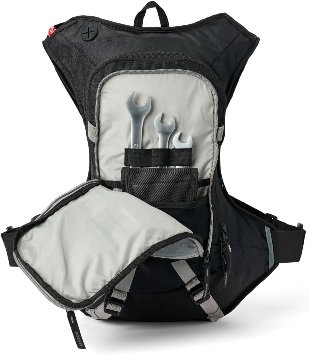 USWE Outlander Hydration Pack with Water Bladder, Hydration Backpack - Backpack for Cycling, MTB, Trail Running & More