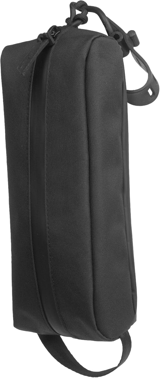 Gravel Mini Hanging Toiletry Bag – Compact, Water-Resistant for Travel (Black)