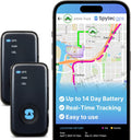 (2 Pack) Spytec Atlas GPS Tracker for Vehicles, Cars, Trucks, Kids & Seniors | Hidden Mini GPS Tracker Device for Fleet Vehicles | Geofencing | Real-time Tracking and Updates | Subscription Required