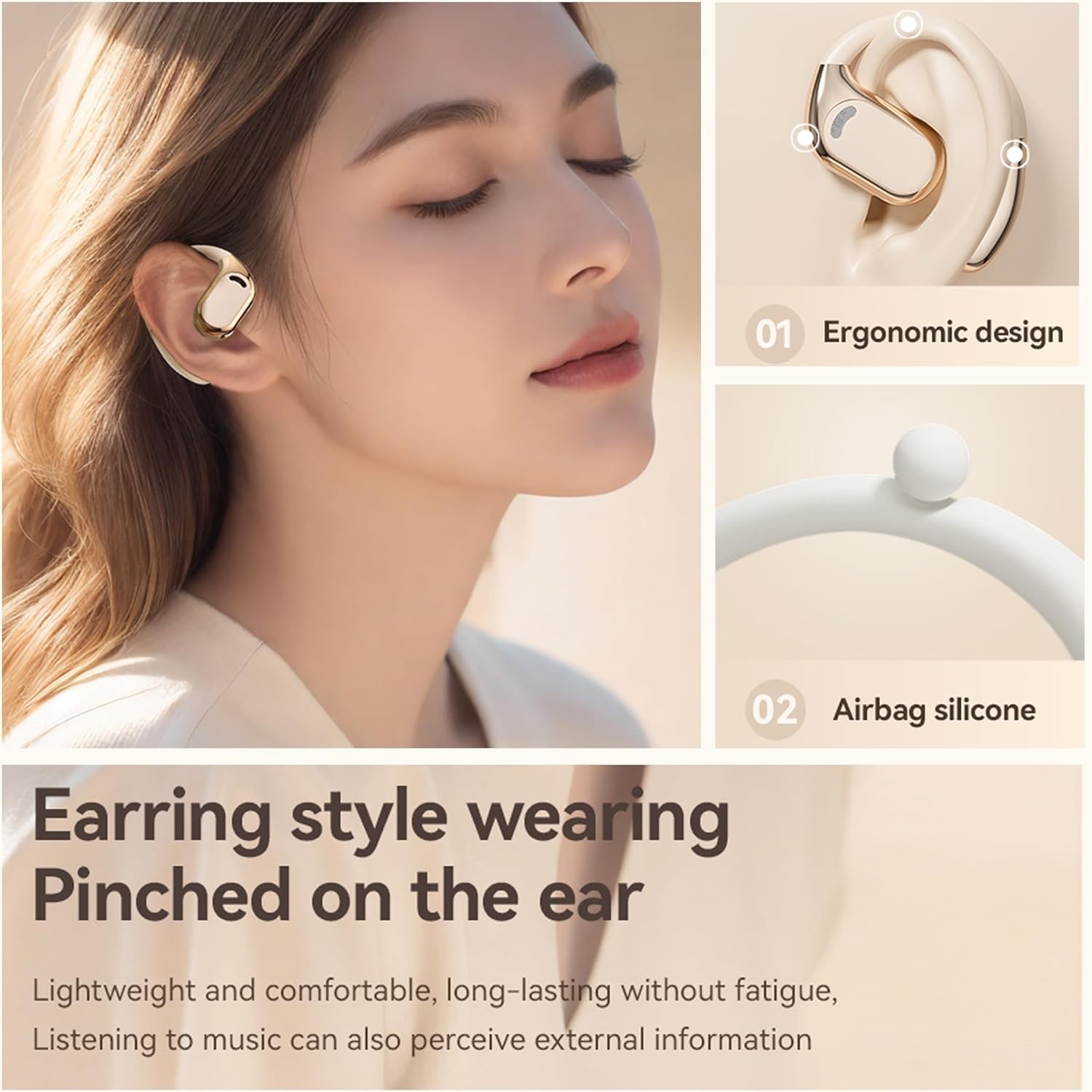 Wireless Earbuds, Real-Time AI Translation Earbuds,144 Languages Language Translator Earbuds, AI Wireless Bluetooth Headphones, Translating Earbuds, Ear Pods Wireless, Perfect for Travel, Business