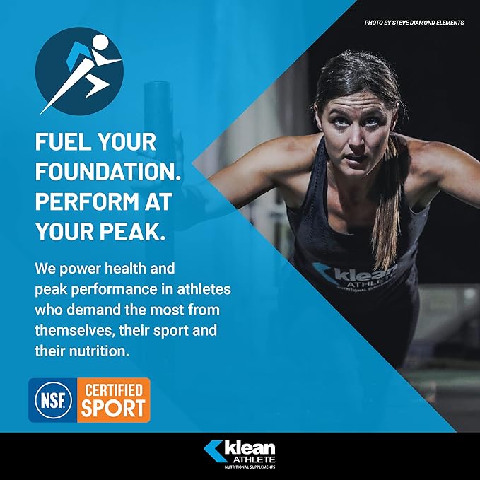 Klean ATHLETE Klean Magnesium | Supports Ability to Produce and Utilize Energy (ATP), Contract and Relax Muscles and Improves Recovery Time* | NSF Certified for Sport | 90 Vegetarian Capsules