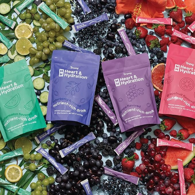 Heart & Hydration (Elderberry, 30 packets)
