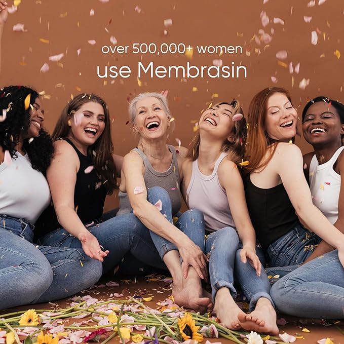 Membrasin Starter Pack: Vitality Pearls & Intimate Moisture Cream | 30-Day Supply | Estrogen-Free Menopause Support for Women | Natural Lubrication, Healthy pH, & Dryness, Itching, & Burning Relief-VitarraWellness