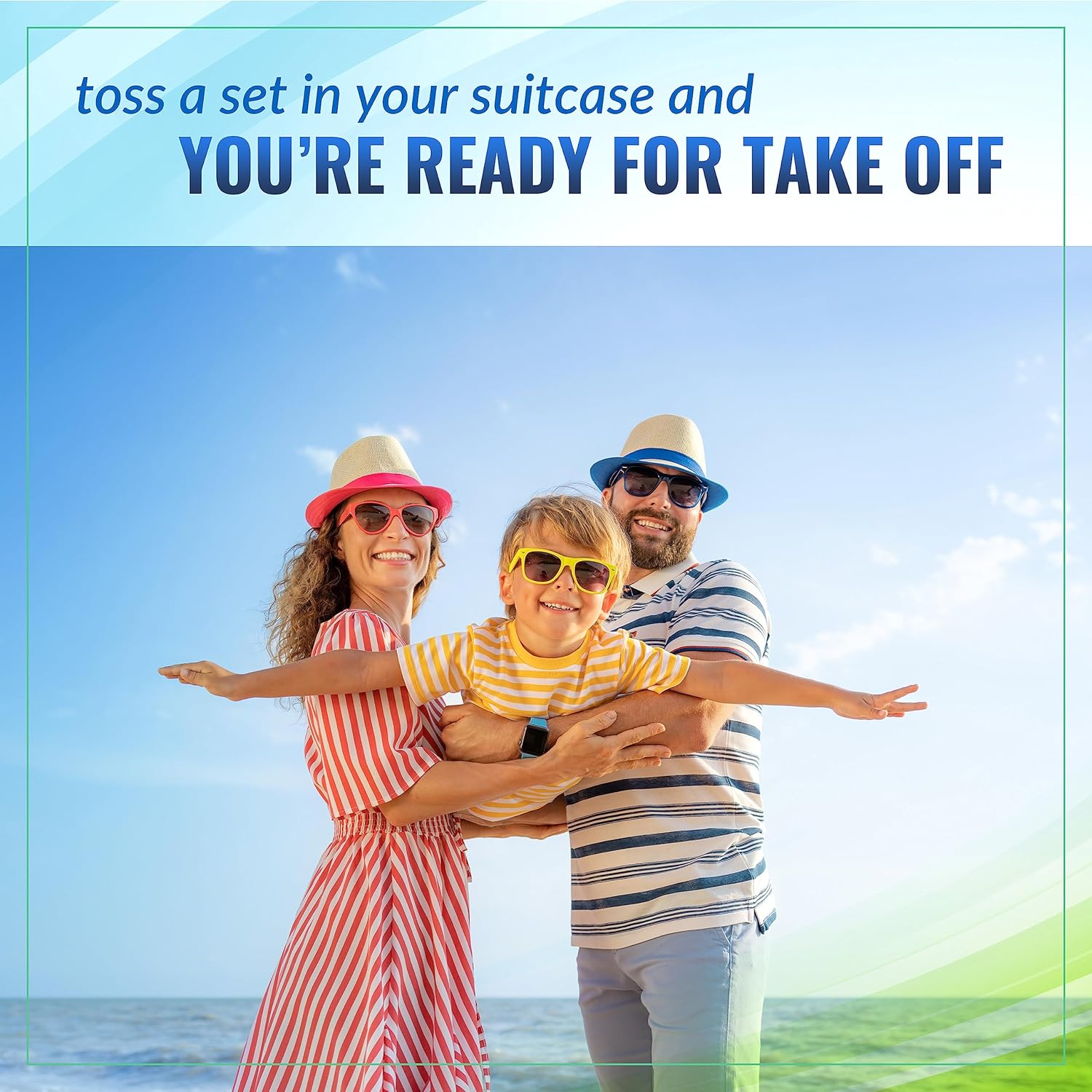 Portable Toothbrush Kit with Toothpaste, Built-in Cover, Folding Collapsible Travel Toothbrush (3 Pack - Medium)